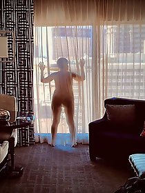 Concupiscent mature MILF is masturbating