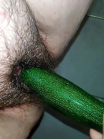 Smiling female puts on hot bra