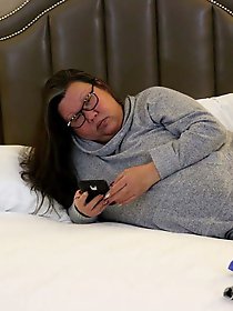 Shocking older hellcat puts on hot underwear