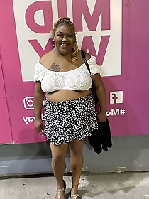 Curvy model Tiara Danielle Cox from Detroit, MI revealed in explicit photos