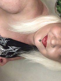 Aroused stepmother instructs in self-pleasure