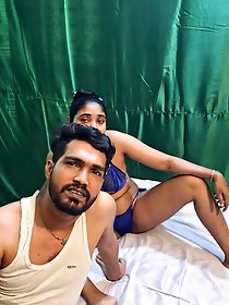 Explicit images of aroused couples having sex.