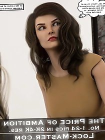 Desirable  older damsels are posing naked on camera