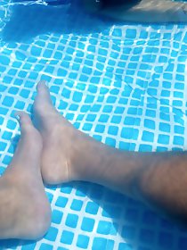 Submerged feet collection 1