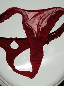 786 - ferkelficki - amateur wife with panties thongs wet pus